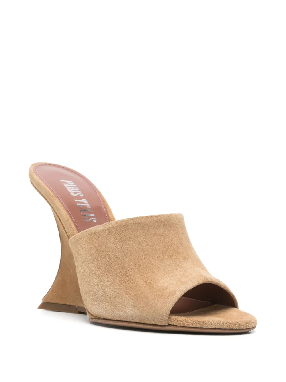 Paris Texas 105mm Nina mules Neutrals