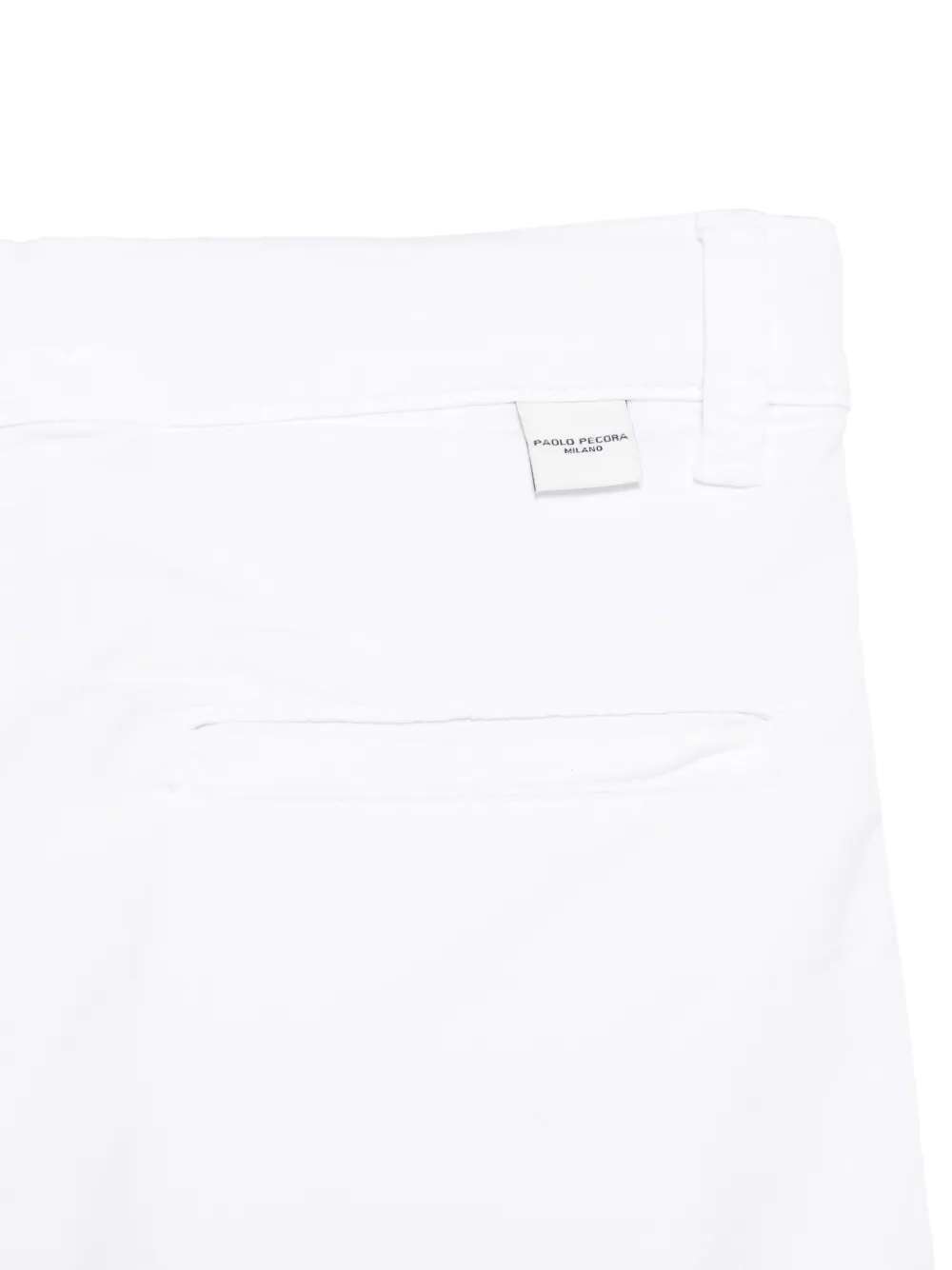Paolo Pecora Kids Straight chino Wit