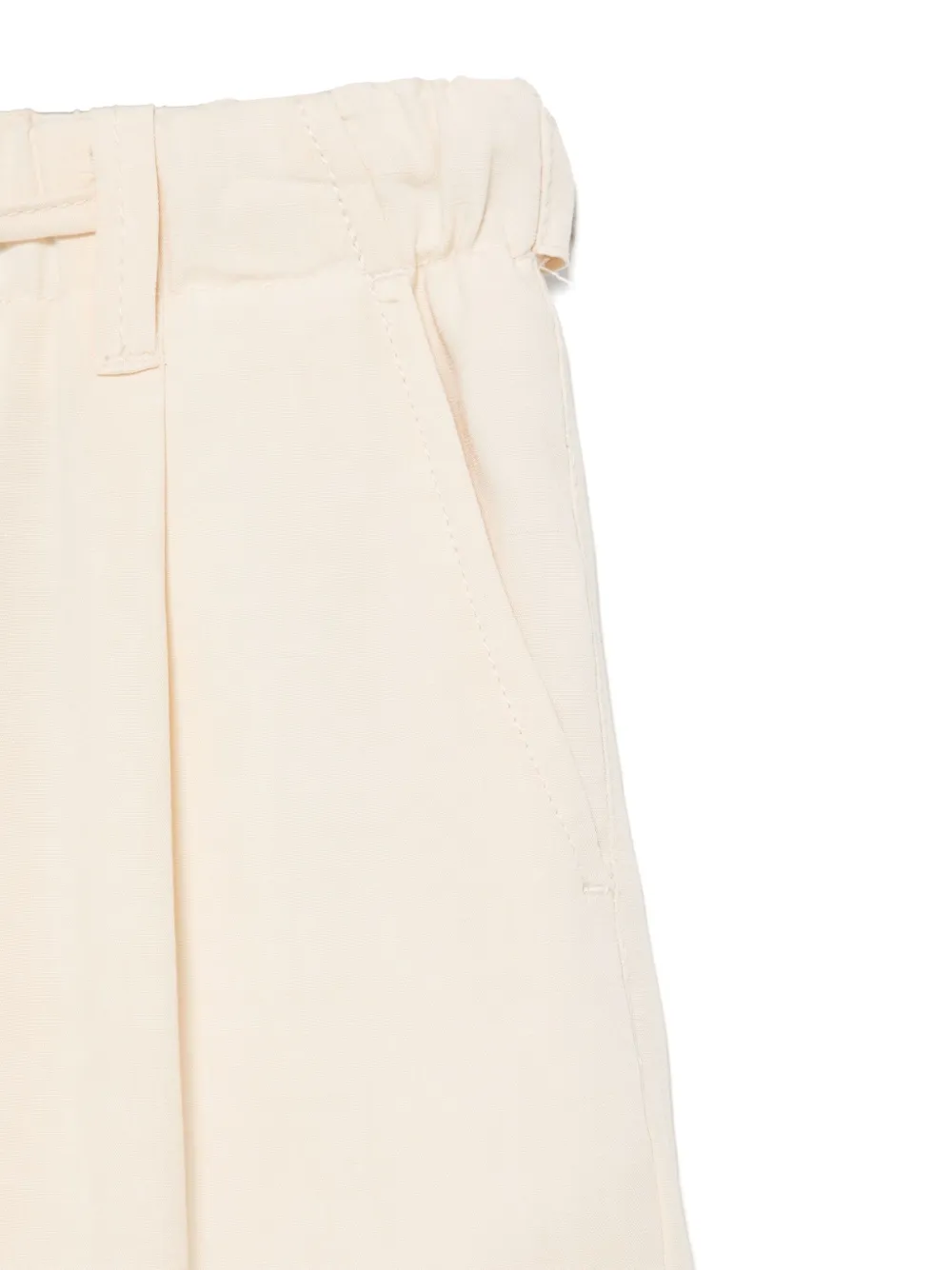 Paolo Pecora Kids Straight broek Beige