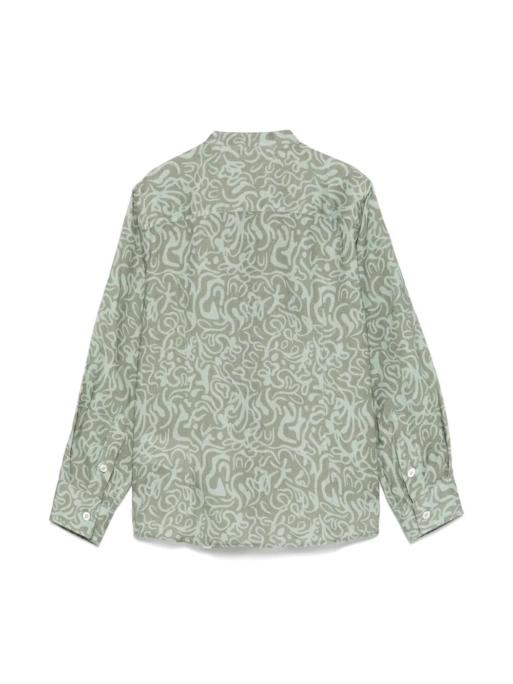 Paolo Pecora Kids Shirt met print - Groen