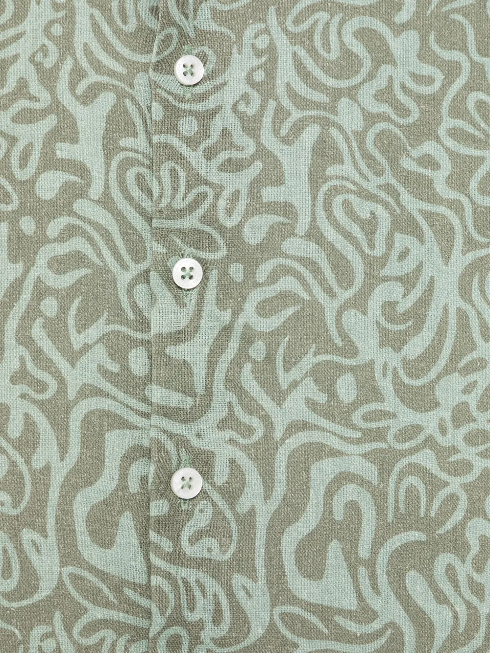Paolo Pecora Kids Shirt met print Groen