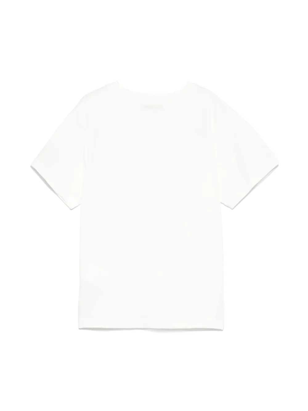 Paolo Pecora Kids T-shirt met zakdetail - Wit