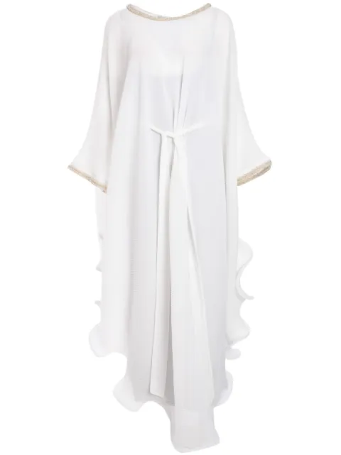 Baruni Beads detachable slip dress SS2539WT - 0