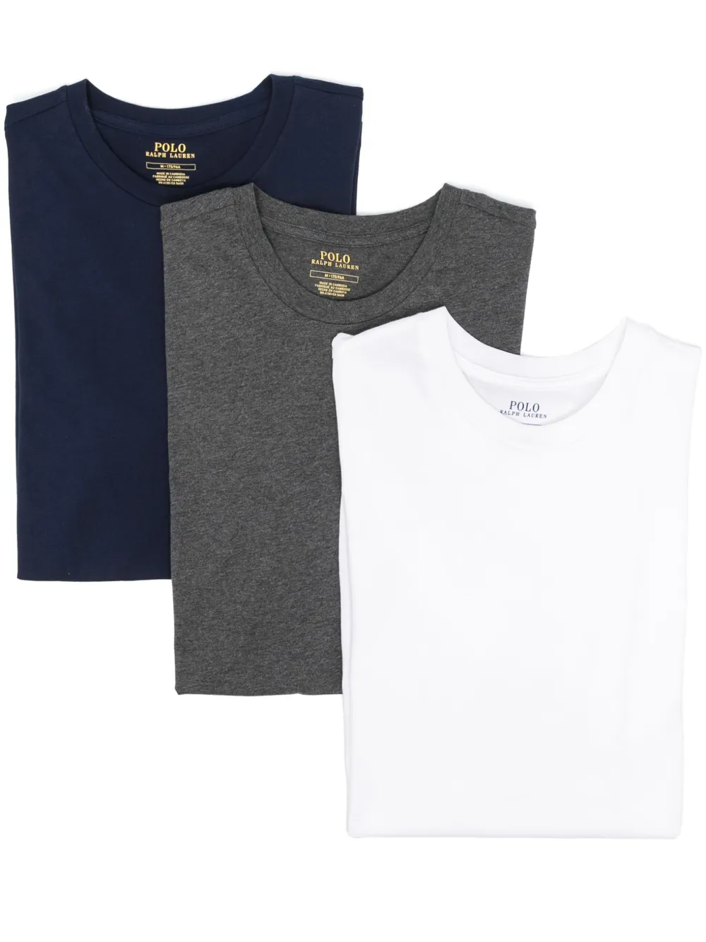 Polo Ralph Lauren cotton T-shirt (pack of three) | Grey | Image 1