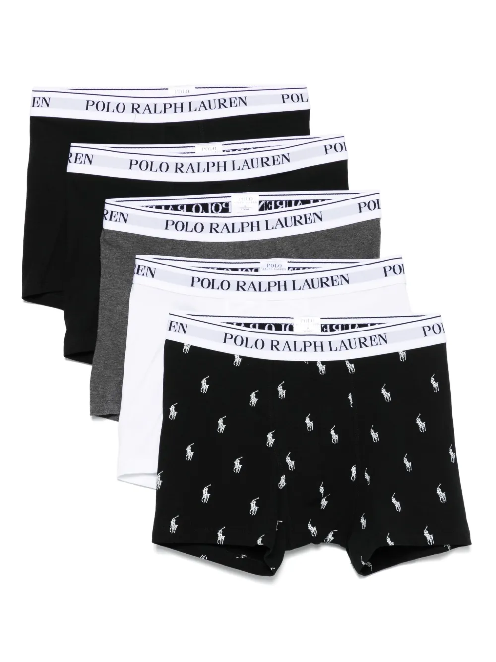 logo-waistband boxers (pack of five)