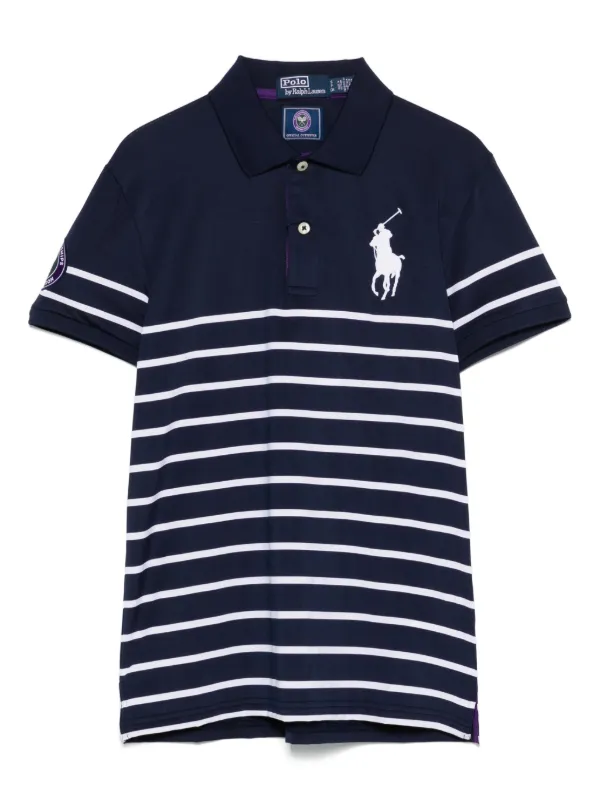 Polo Ralph Lauren Camisa Polo Com Bordado Polo Pony | Azul