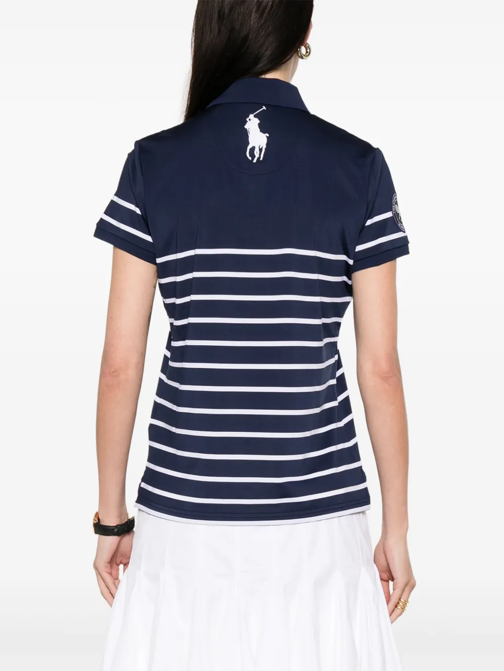 Polo Ralph Lauren Poloshirt met borduurwerk Blauw