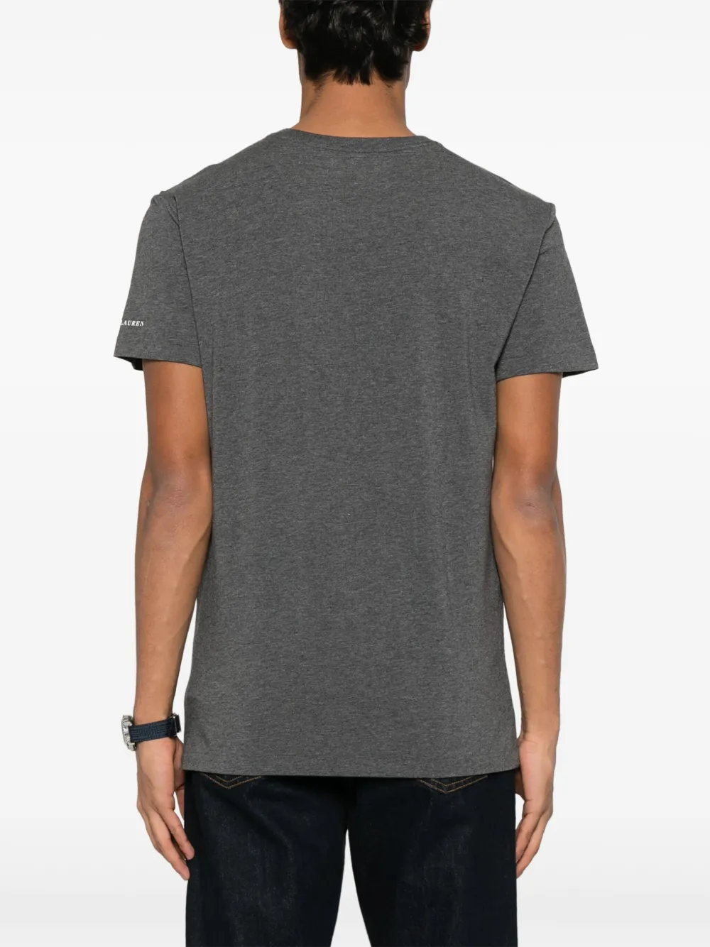 Polo Ralph Lauren Drie T-shirts met logoprint Grijs