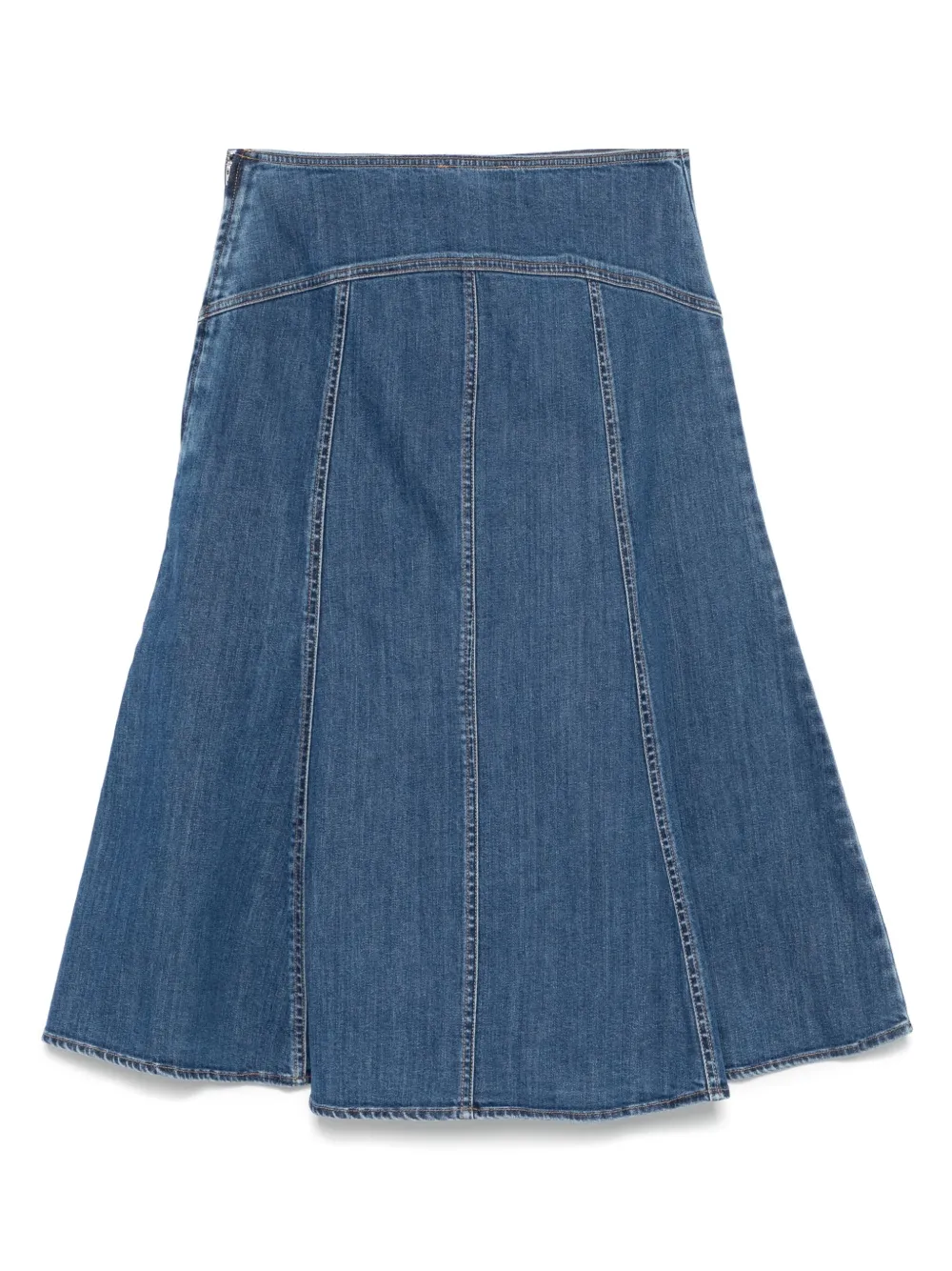 Polo Ralph Lauren Midi-spijkerrok Blauw