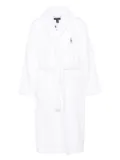 Polo Ralph Lauren Polo Pony-embroidered robe - White