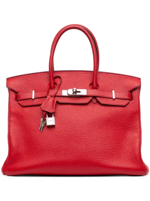 Hermès Pre-Owned 2012 Clemence Birkin Retourne 35 handbag