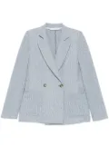 Harris Wharf London double-breasted blazer - Blue