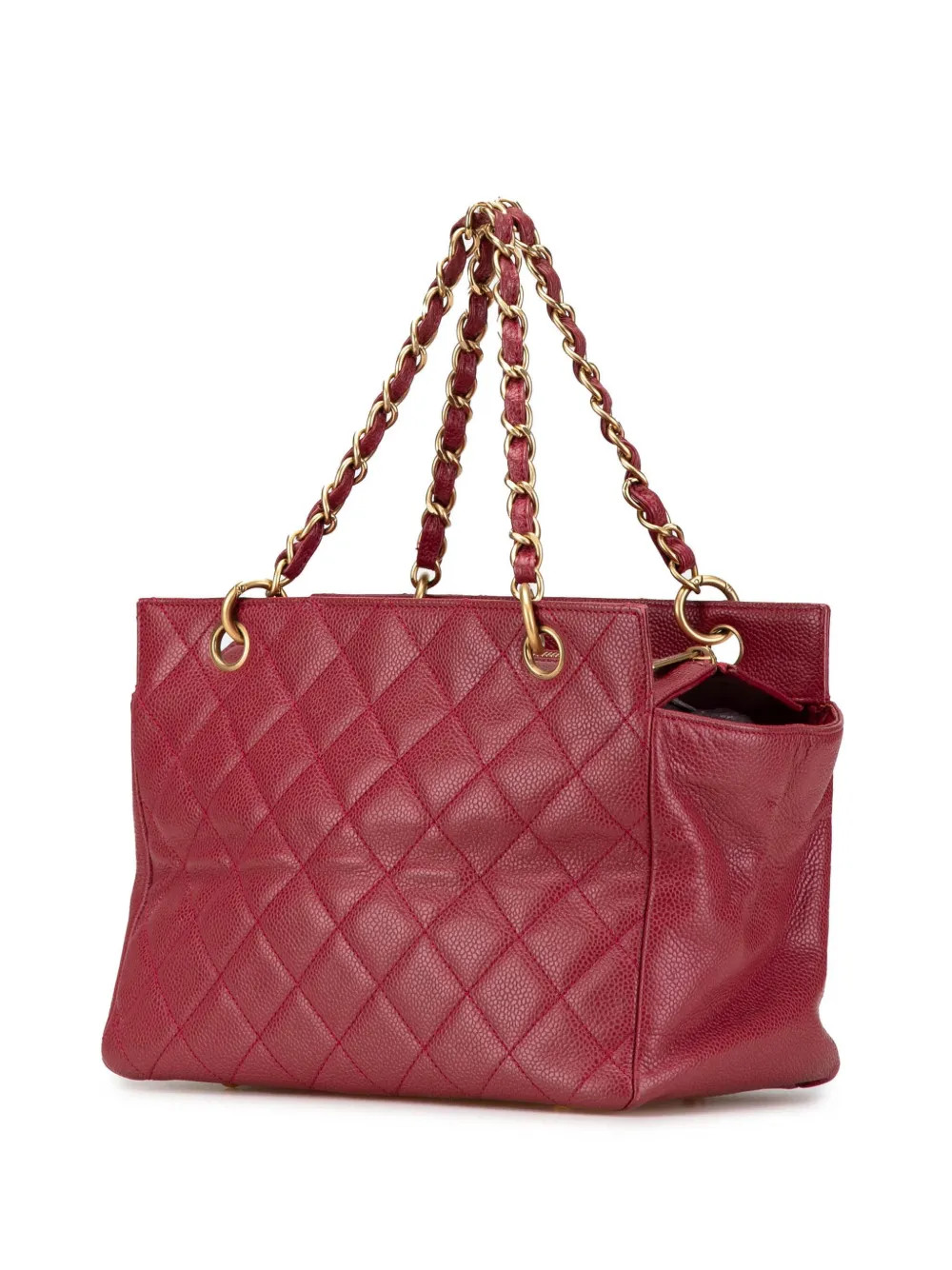 CHANEL Pre-Owned 2000-2002 Caviar Grand Shopping tote bag | Tote Bags | Image 3