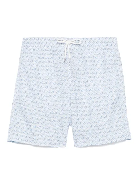Paul & Shark graphic-print swim shorts  