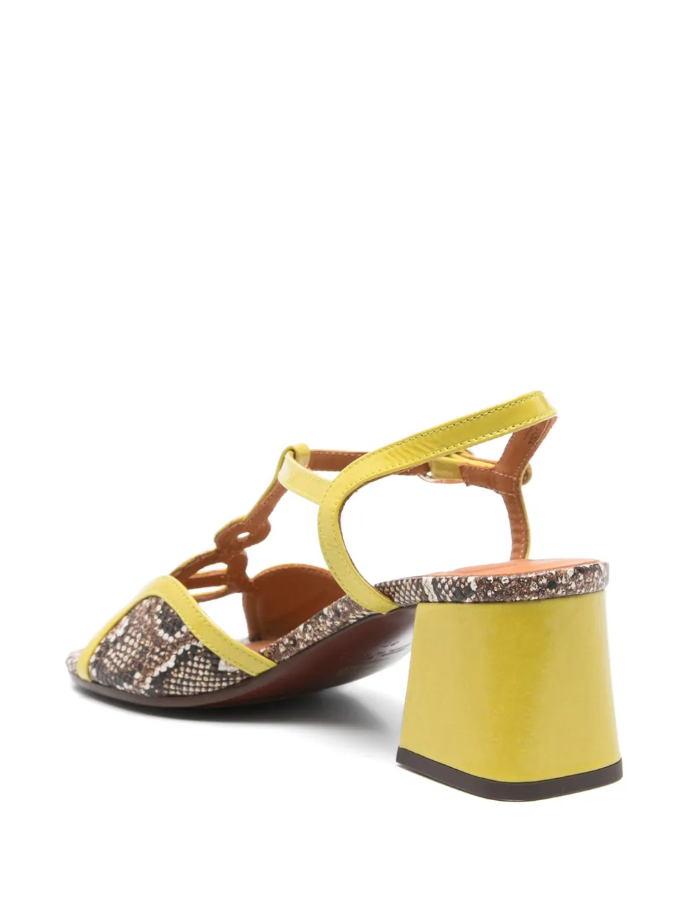 Chie Mihara 55 mm Latush sandalen Geel