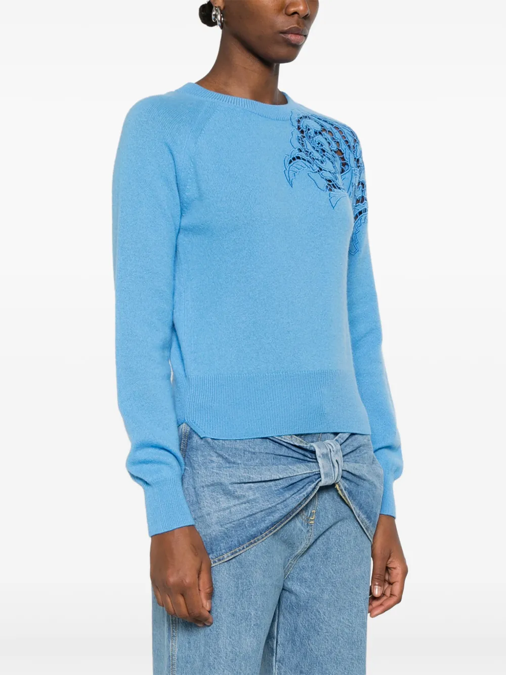 Ermanno Scervino Kasjmier trui Blauw