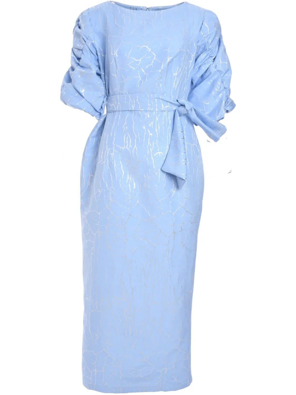 Baruni Sedum midi dress - Blu