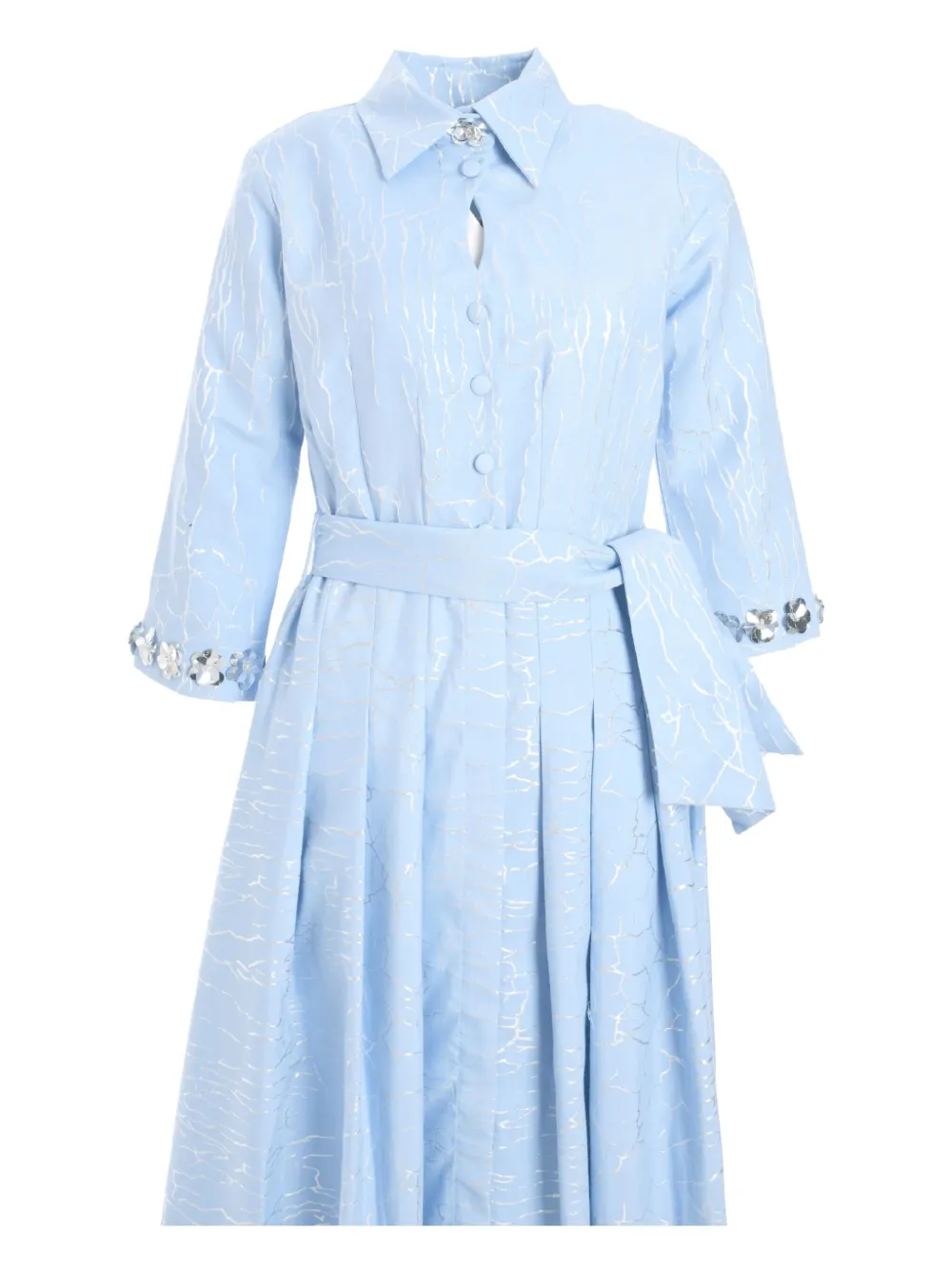 Baruni Zinnia Gown In Blue
