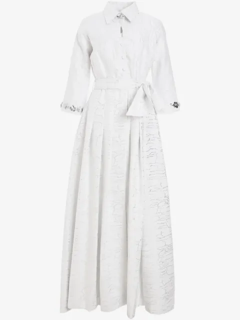 Baruni robe Zinnia à coupe longue
