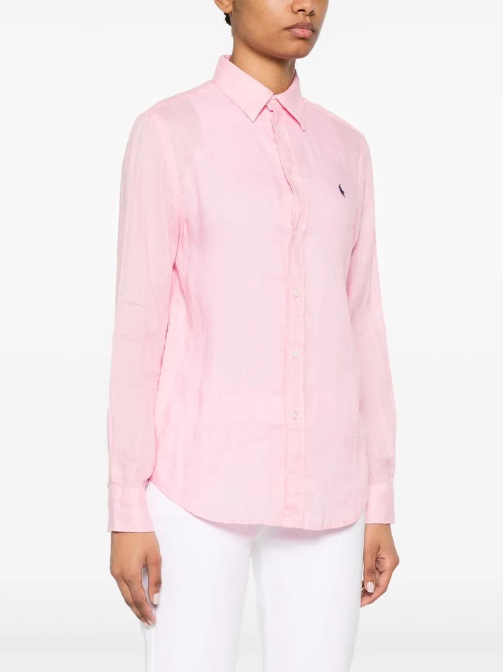 Polo Ralph Lauren Linnen blouse Roze