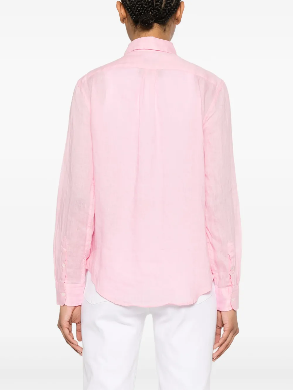 Polo Ralph Lauren Linnen blouse Roze
