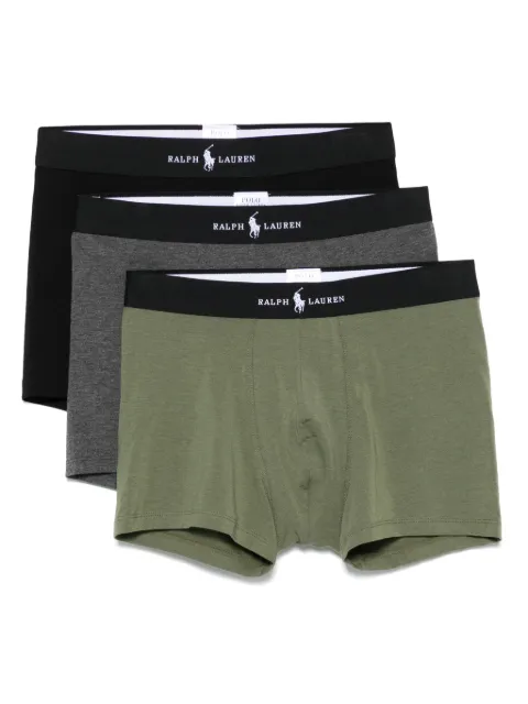 Polo Ralph Lauren logo-waistband boxers (pack of three)