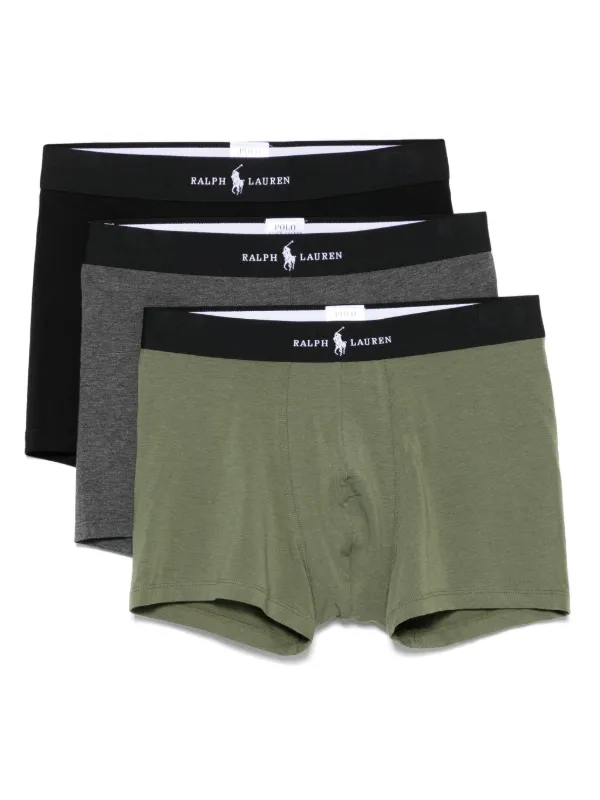 Polo Ralph Lauren ロゴ ボクサーパンツ セット | ブラック | FARFETCH JP
