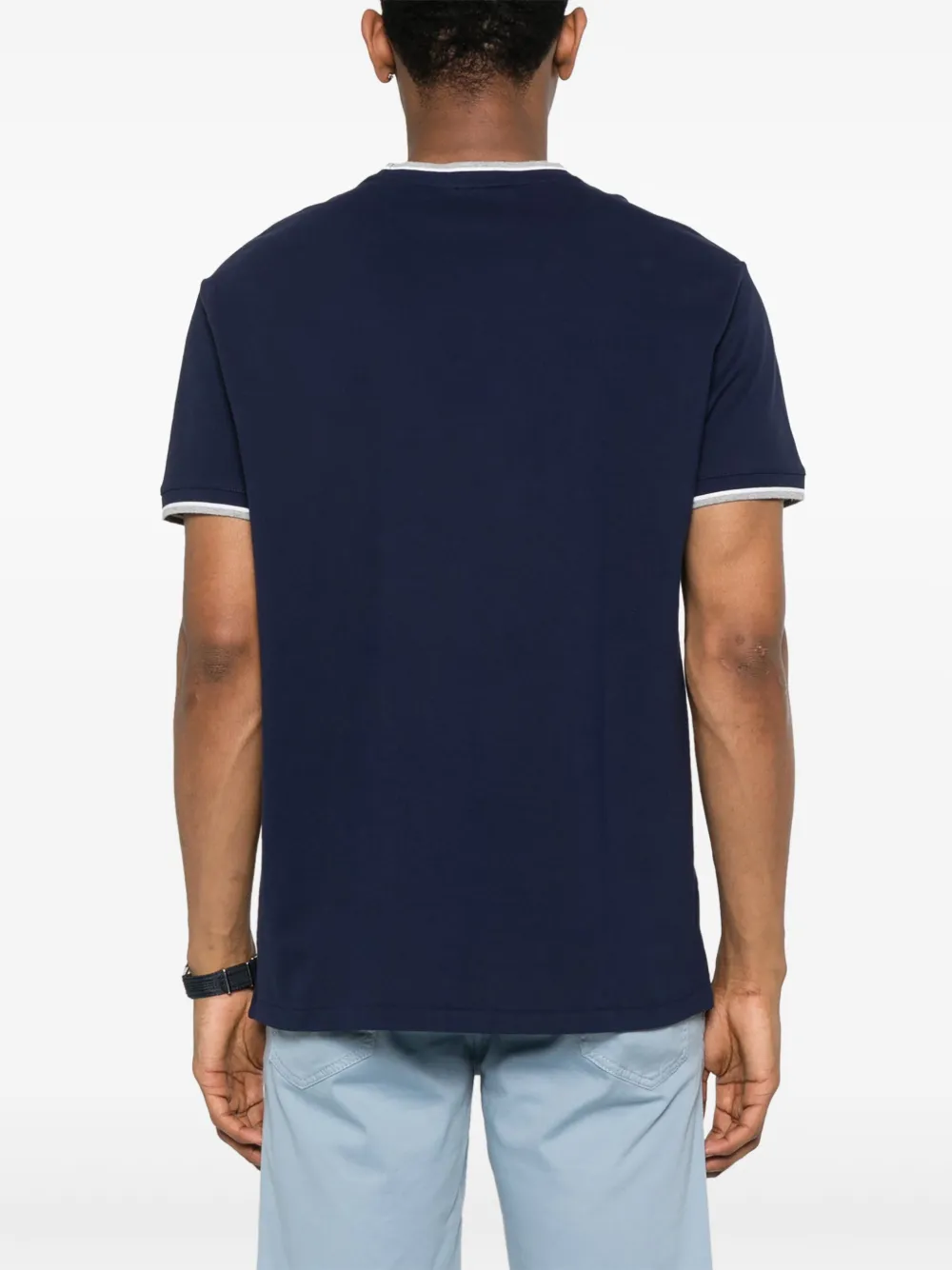 Polo Ralph Lauren T-shirt van stretch-katoen Blauw