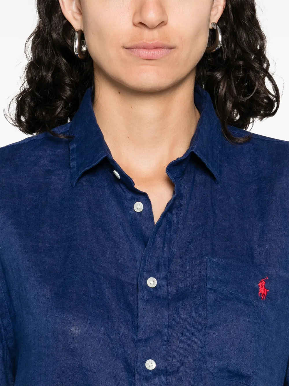 Polo Ralph Lauren Polo Pony blouse Blauw