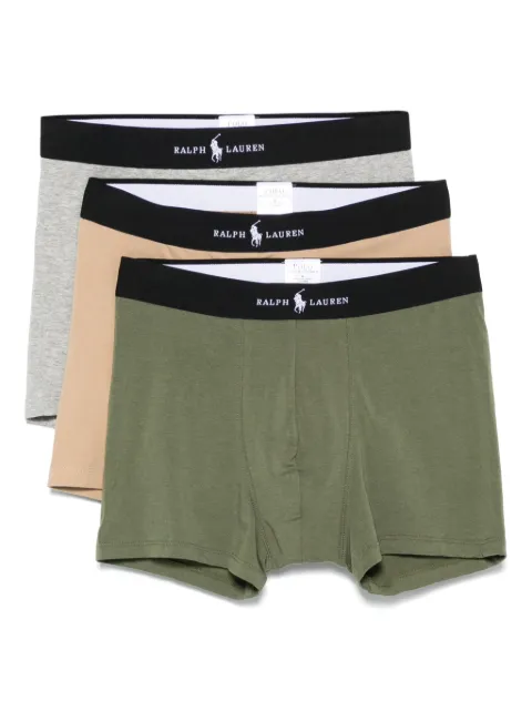 Polo Ralph Lauren logo-waistband boxers (pack of three)