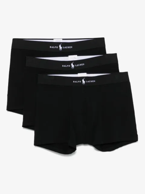 Polo Ralph Lauren logo-waistband boxers (pack of three)