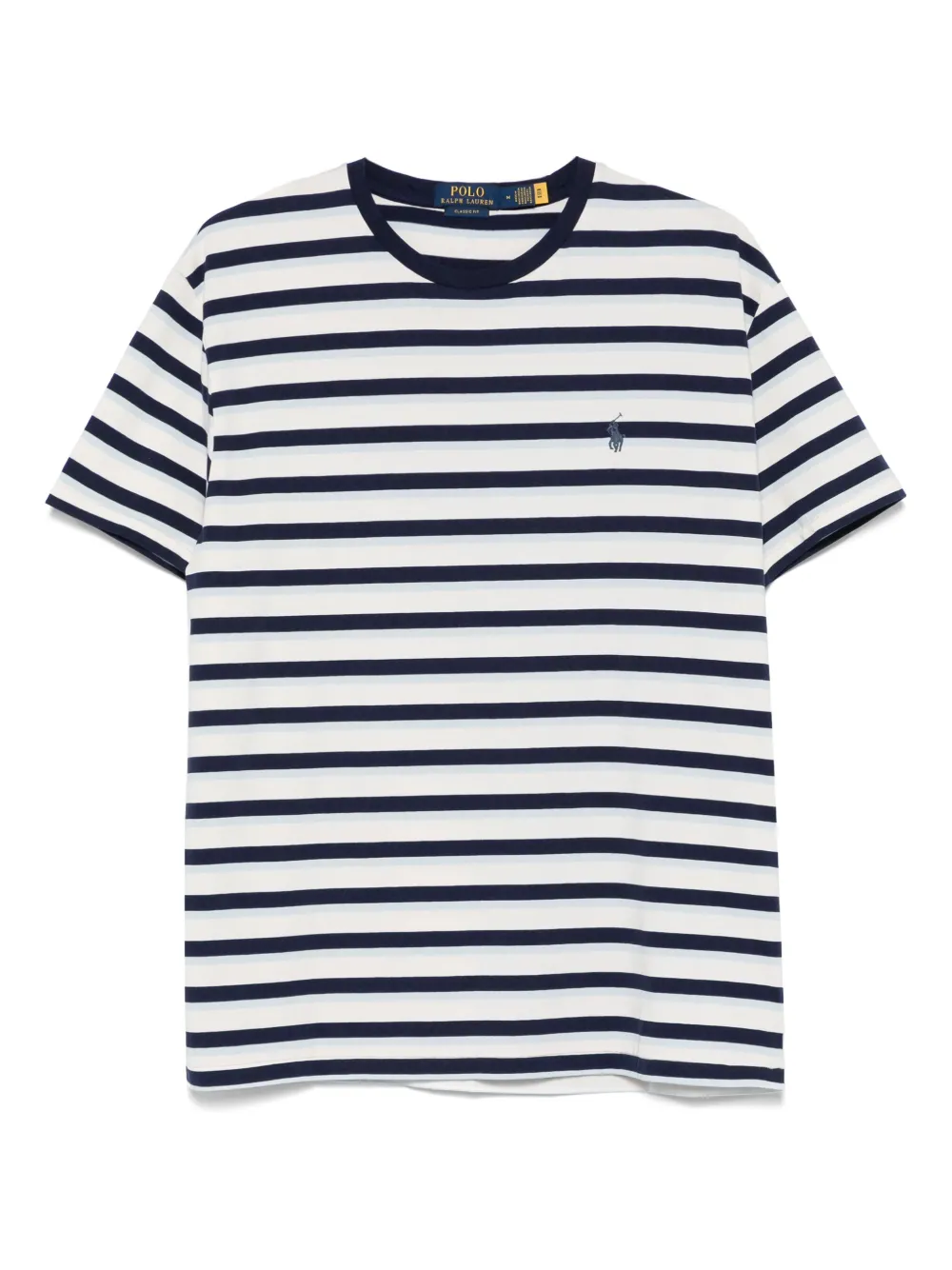 Polo Ralph Lauren Gestreept jersey T-shirt Blauw