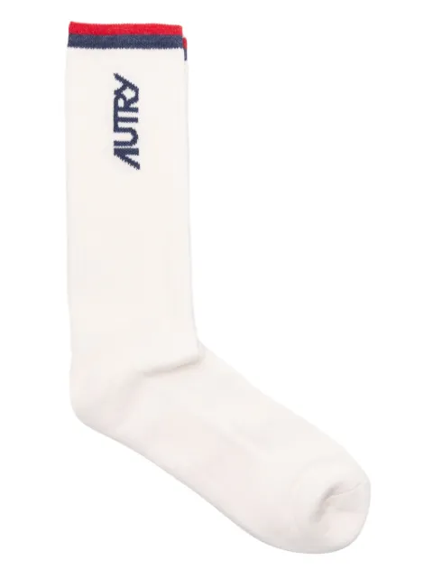 Autry logo-intarsia socks 