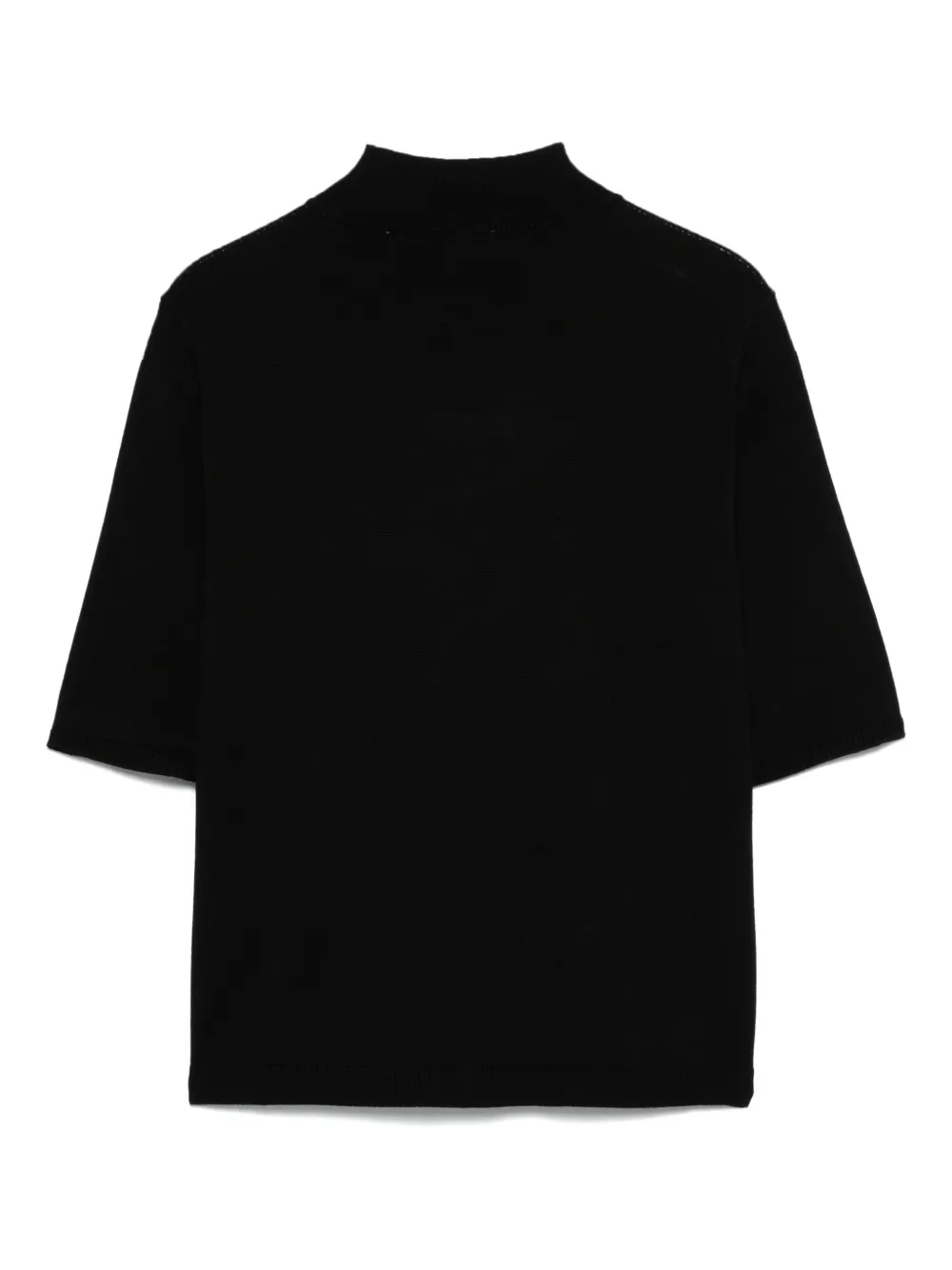 DKNY Gebreid T-shirt - Zwart