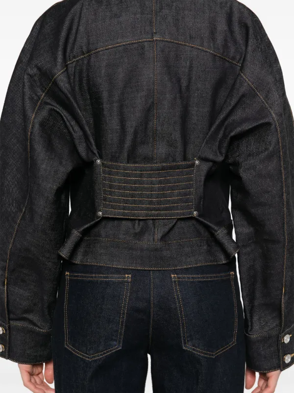 【関税込み】Givenchy ブルー フェード デニムジャケット Givenchy デニムジャケット | ブルー | FARFETCH JP