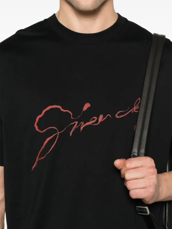 Givenchy snake-print Cotton T-shirt | Black | FARFETCH ZA