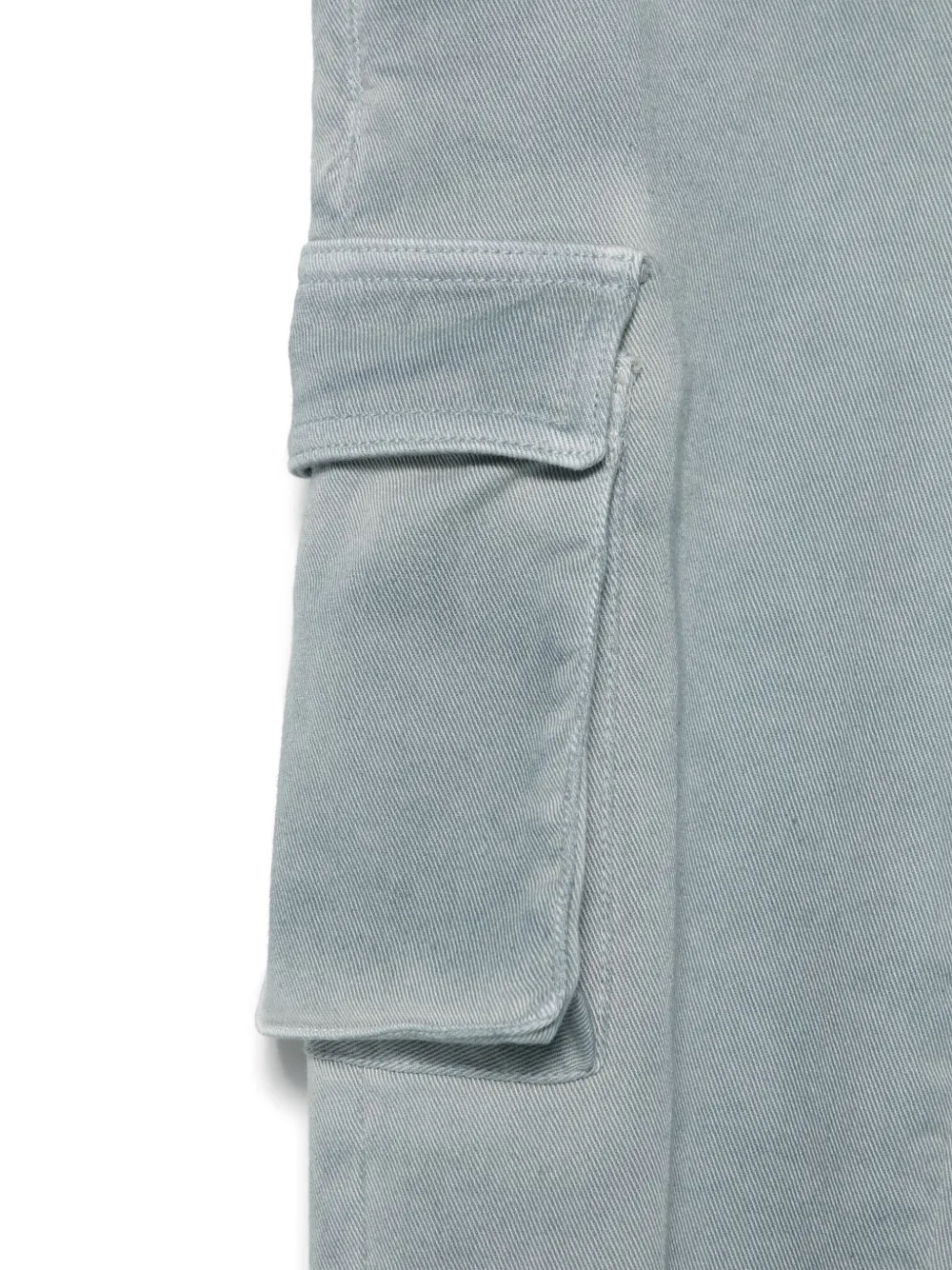 Shop Dondup Cotton Trousers In Blue