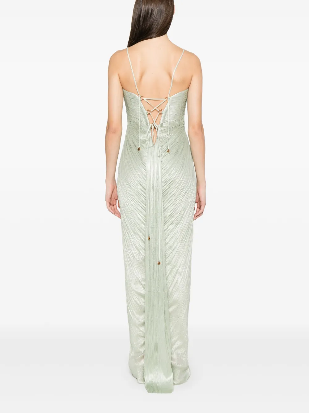 Maria Lucia Hohan Maxi-jurk Groen