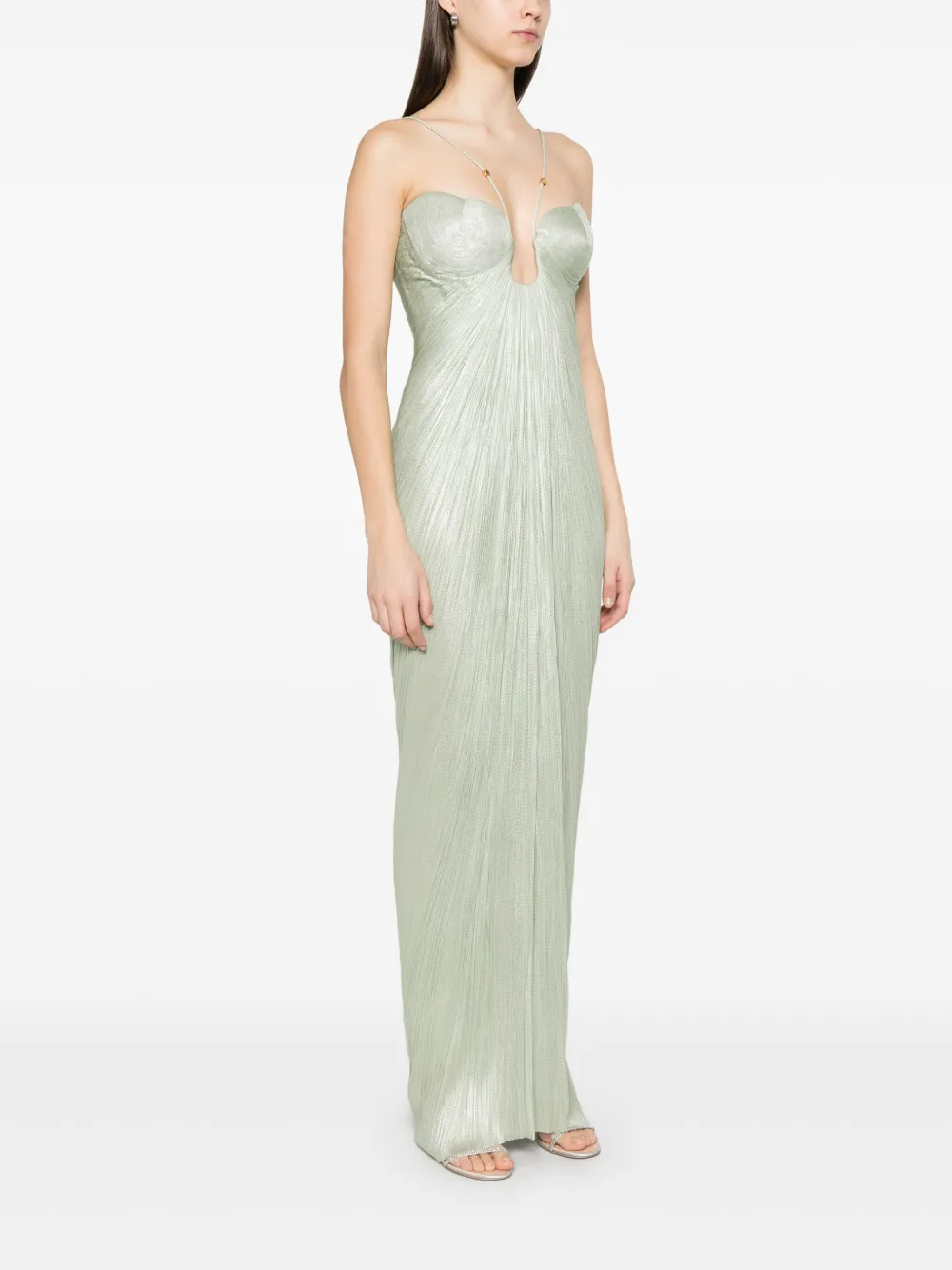 Maria Lucia Hohan Maxi-jurk Groen