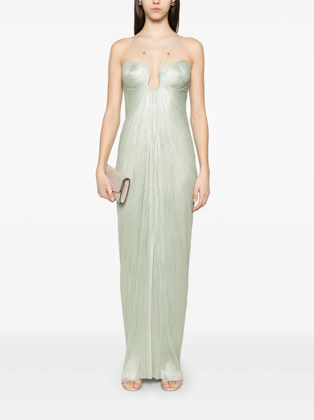 Maria Lucia Hohan Maxi-jurk - Groen