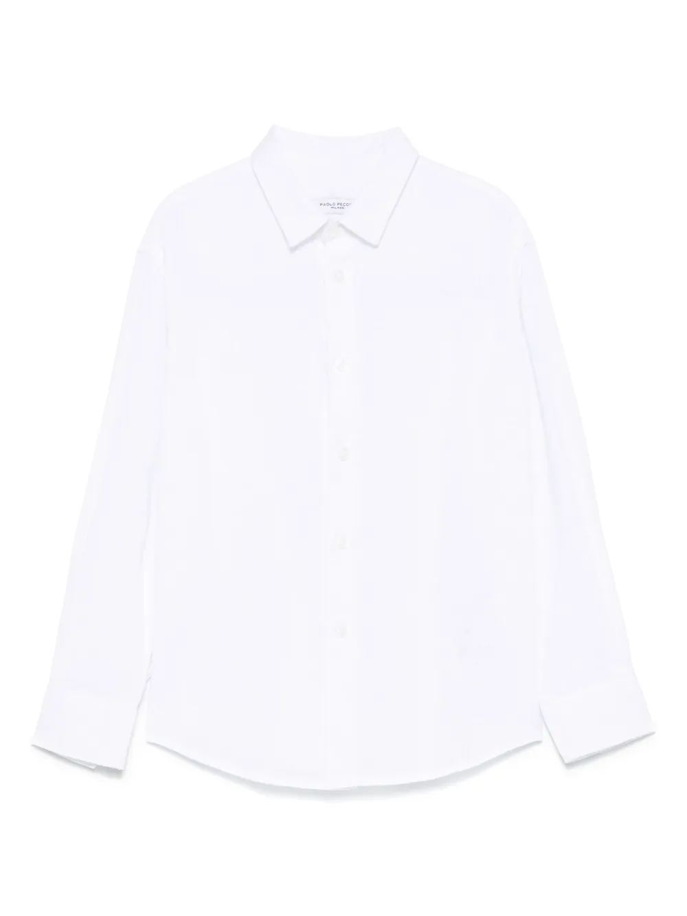Paolo Pecora Kids logo-embroidered shirt | White | Image 1