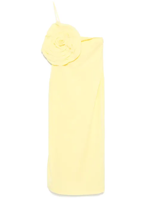 Robe mi-longue à fleurs - Blumarine - Modalova