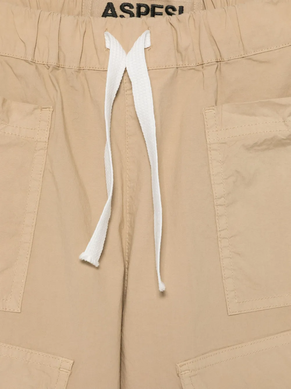Aspesi Kids Shorts van popeline Beige