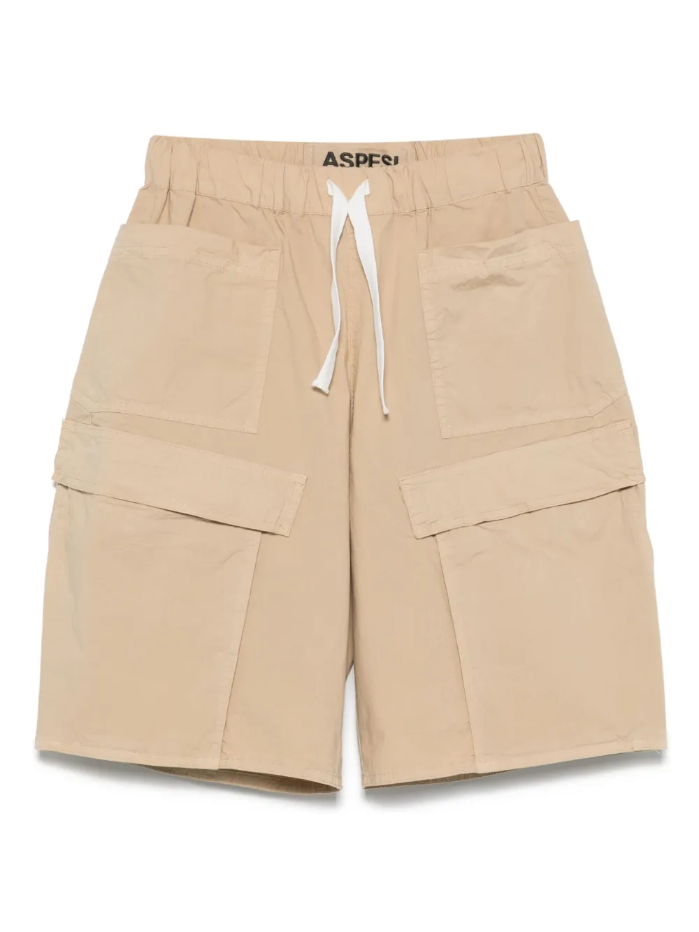 Aspesi Kids poplin shorts | Neutrals | Image 1