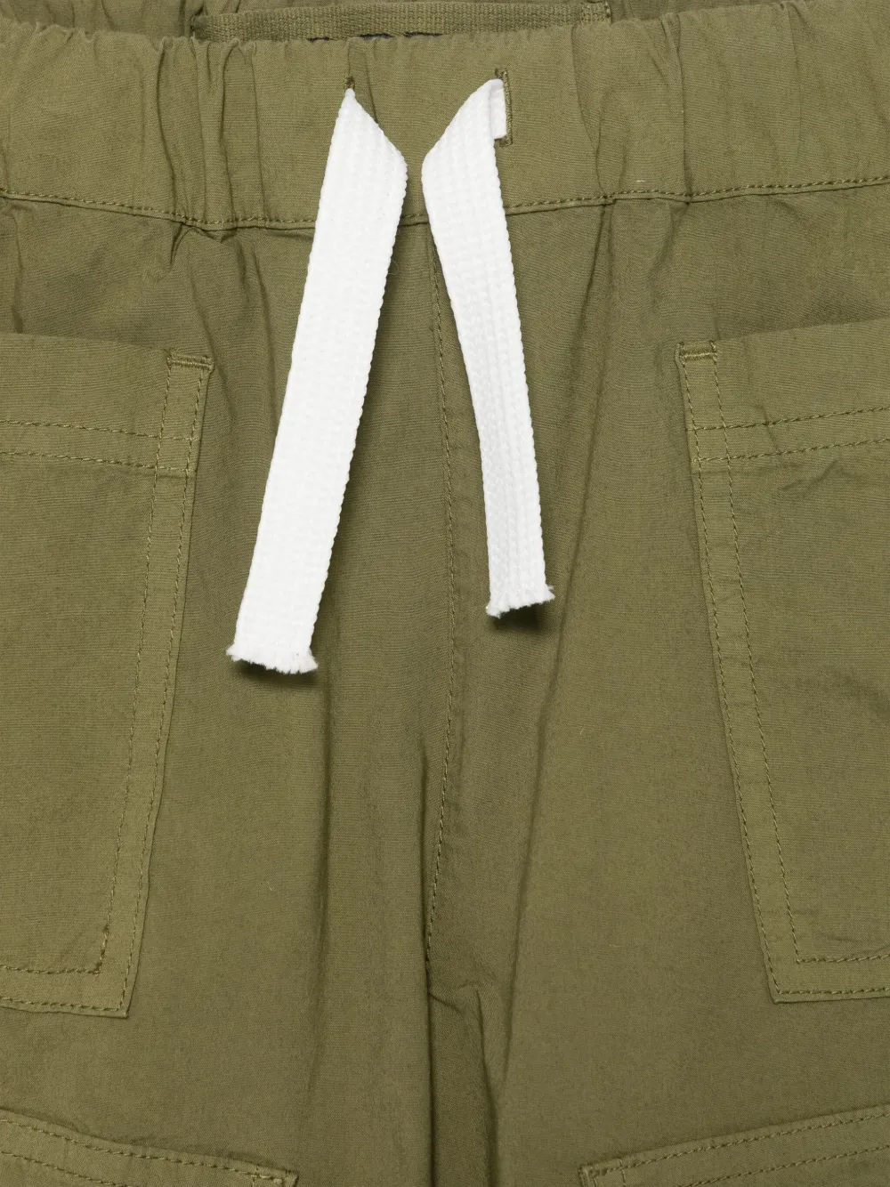 Aspesi Kids Shorts van popeline Groen
