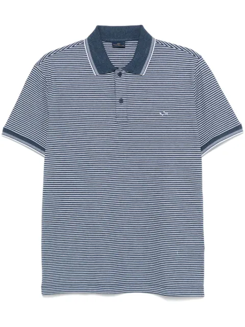 Paul & Shark playera tipo polo con rayas estampadas