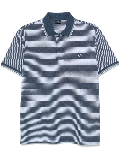 Paul & Shark polo à rayures - Bleu - Paul & Shark - Modalova