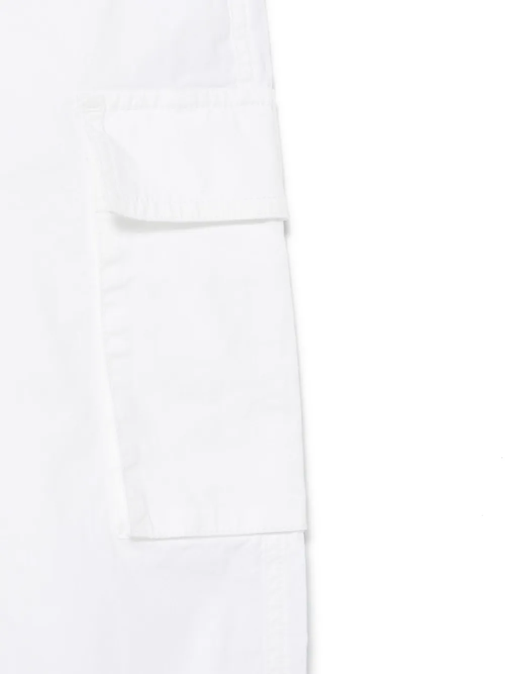 Aspesi Kids Popeline cargo broek Wit