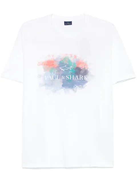 Paul & Shark logo-print T-shirt