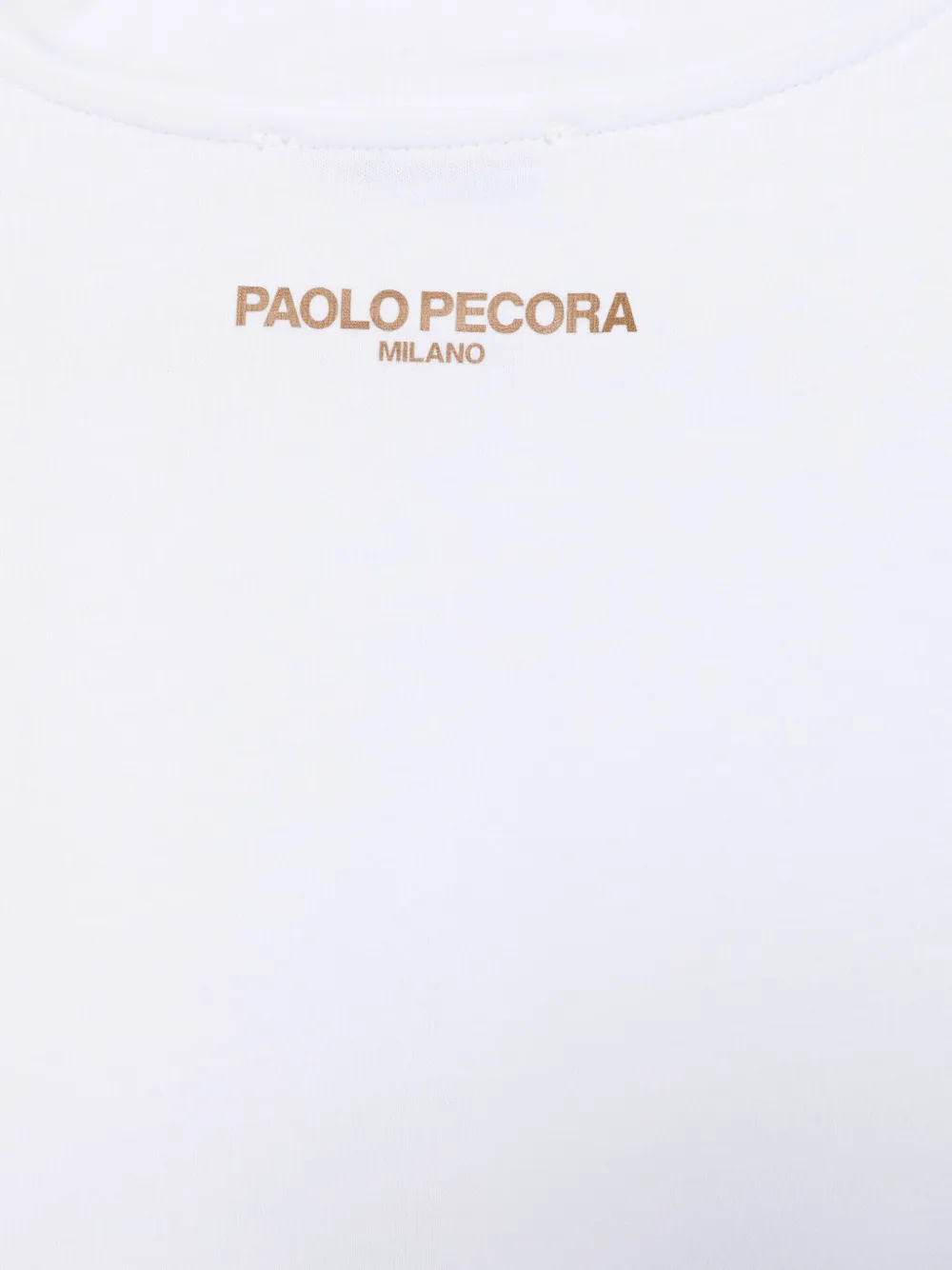 Paolo Pecora Kids T-Shirt mit Logo-Print | Tops | Image 3